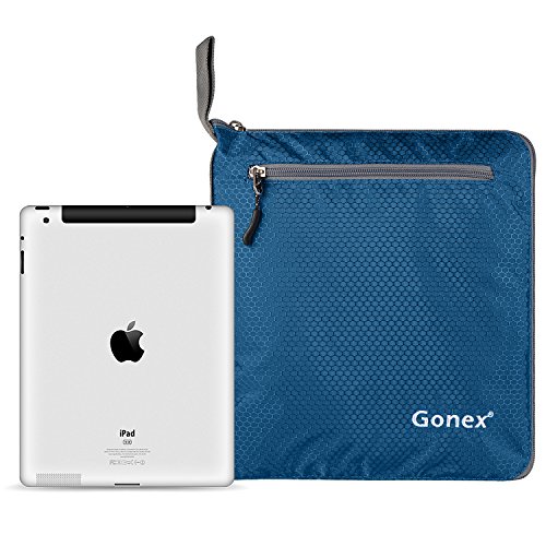Gonex Leichter Faltbare Reise-Gepäck 80L, Farbe: Schwarz, Duffel Taschen Uebernachtung Taschen/Sporttasche für Reisen Sport Gym Urlaub - 4